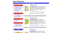 Desktop Screenshot of dpsof.com